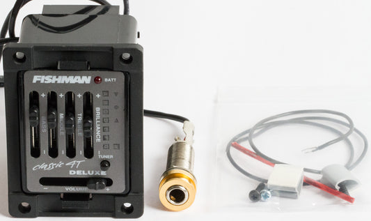 ORTEGA Preamp Fishman, EQ+Tuner