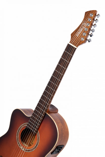 ORTEGA Performer Series 4/4 Konzertgitarre 6-String Lefty - Sunburst + Gigbag
