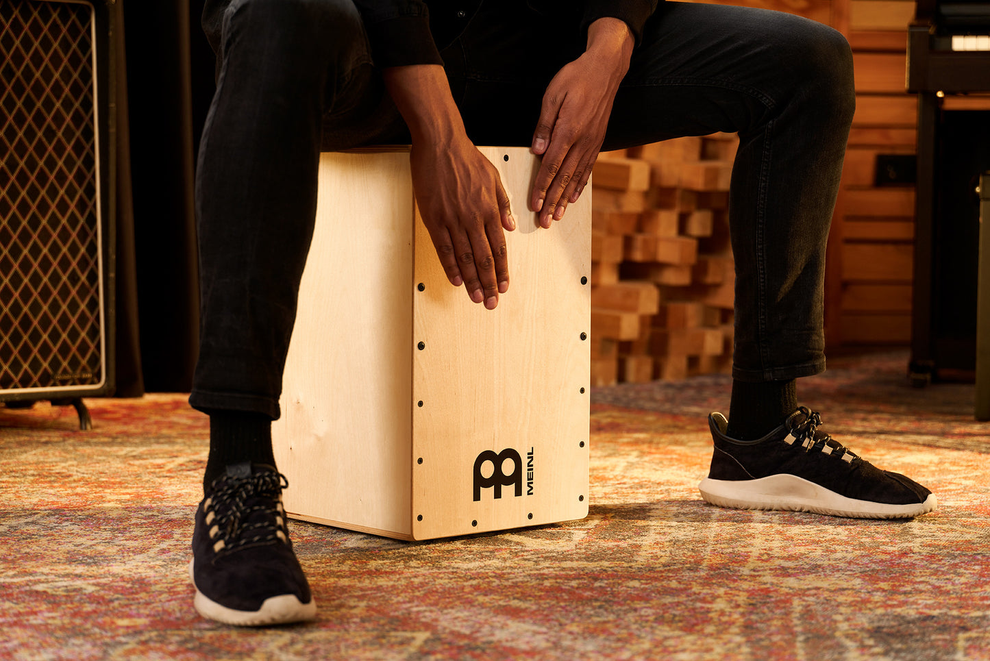 MEINL Percussion Snarecraft Series Snare Cajon 100 - Baltic Birch