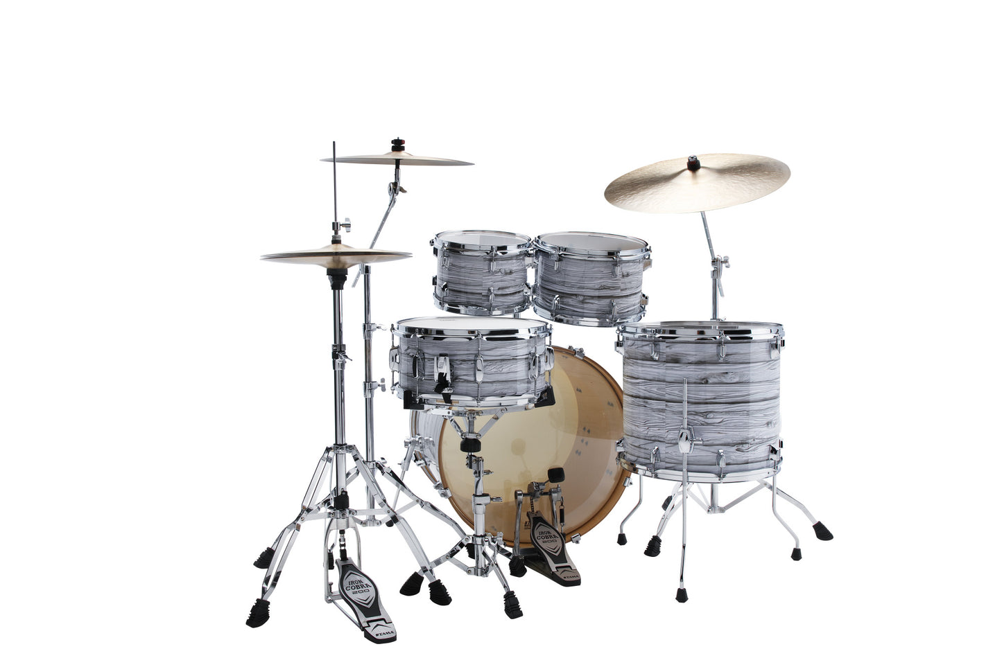 TAMA Superstar Classic Shell Kit 5 teilig - Ice Ash Wrap/Chrom HW
