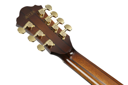 IBANEZ AE Akustikgitarre 7-String - Tobacco Edge Burst High Gloss