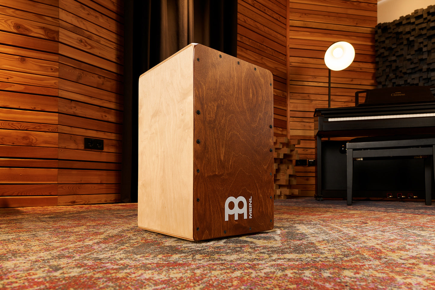 MEINL Percussion Snarecraft Series Snare Cajon 100 - Almond Birch