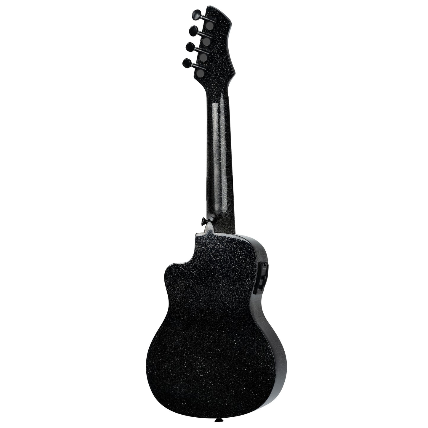 ORTEGA Horizon Serie Konzert Ukulele 4 String - Black Sparkle + Bag