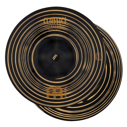MEINL Cymbals Classics Custom Dark Micro Stack Hats - 8"