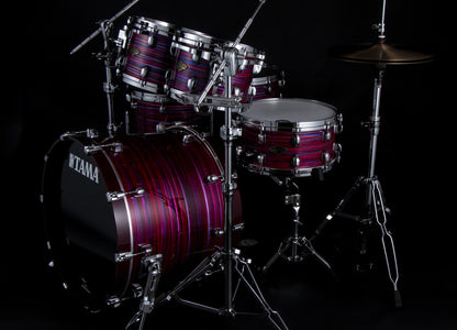 TAMA Starclassic Walnut/Birch Lacquer Shell Kit 5 pcs - Lacquer Phantasm Oyster/Chrome HW