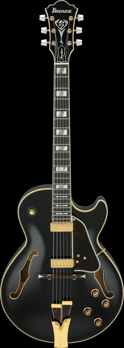 IBANEZ George Benson Signature Hollowbody Gitarre 6-String - Black + Koffer