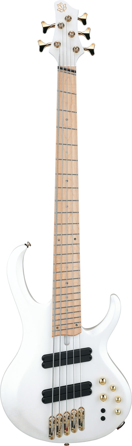 IBANEZ Bass Workshop 5-String - Pearl White Matte Multi-Scale