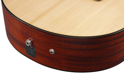 IBANEZ Platinum Collection Acoustic Guitar 6 String - Natural Low Gloss + Case