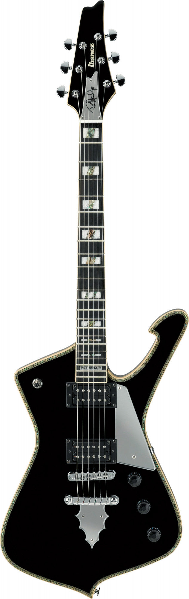 IBANEZ Paul Stanley "KISS" Signature E-Gitarre 6-String - Black + Gigbag