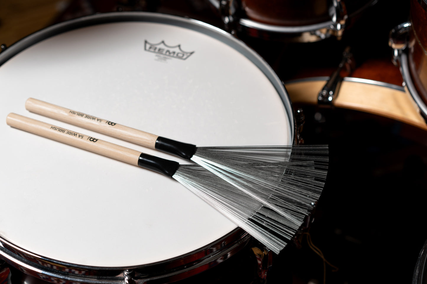 MEINL Stick & Brush - 5A Fixed Wire Brush