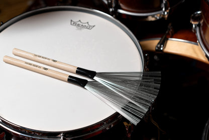MEINL Stick & Brush - 5A Fixed Wire Brush