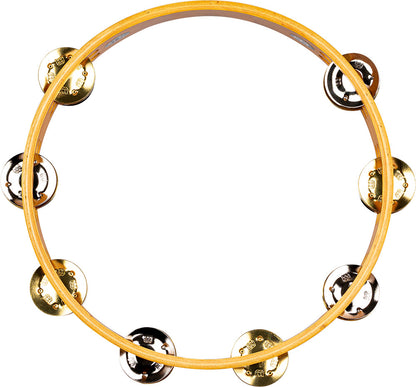 MEINL Percussion Traditional Wood Series Tambourine - 10"