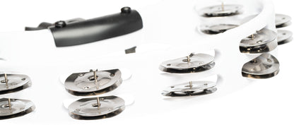 MEINL Percussion Headliner® Series Mountable Molded ABS Tambourine - White