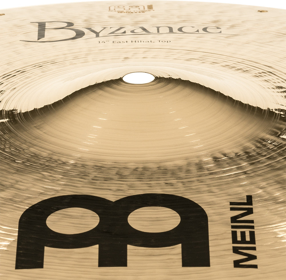 MEINL Cymbals Byzance Brilliant Fast Hihat - 14"