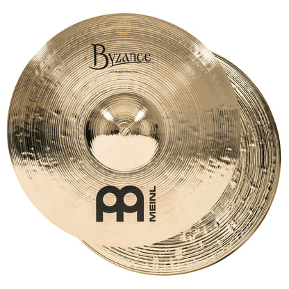 MEINL Cymbals Byzance Brilliant Medium Hihat - 14"