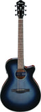 IBANEZ AEG Acoustic Guitar 6-String - Indigo Blue Burst High Gloss