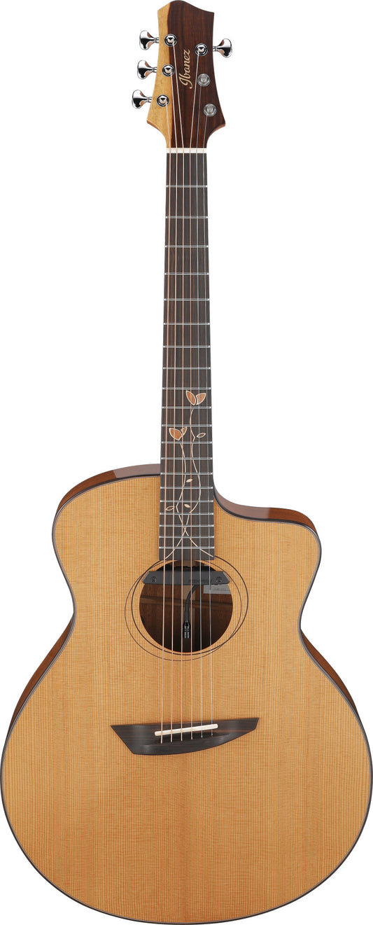 IBANEZ Jon Gomm Signature Acoustic Guitar 6-String - Natural + Fiberglass Case