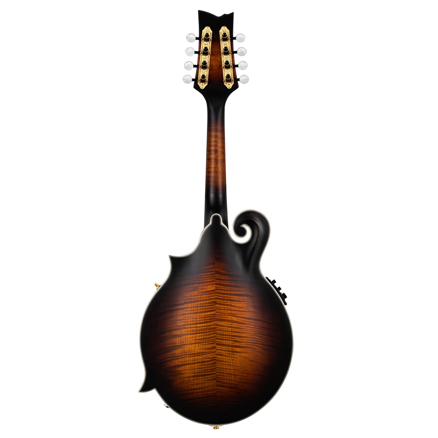 ORTEGA F-Style Serie Mandolin 8 String - Solid Spruce / Solid Flamed Antique Violin Oil + Bag
