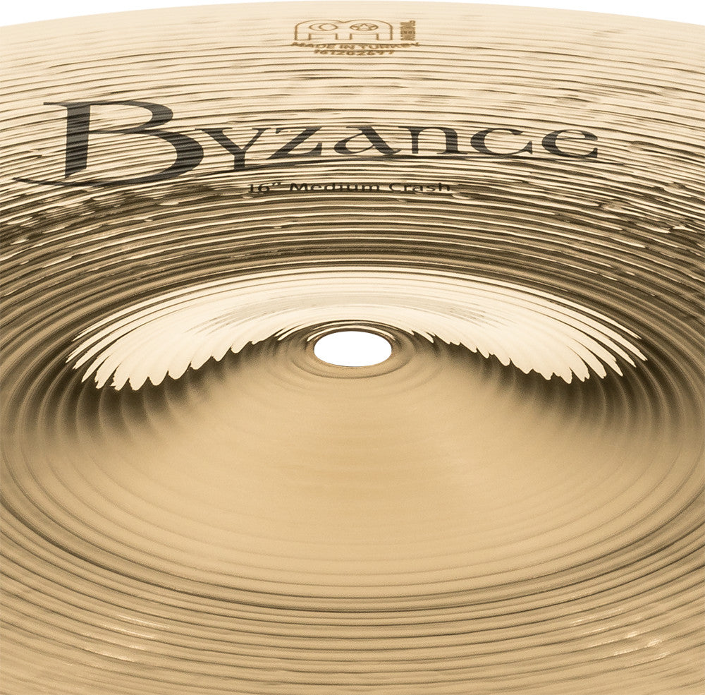 MEINL Cymbals Byzance Brilliant Medium Crash - 16"