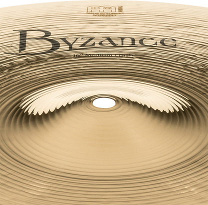 MEINL Cymbals Byzance Brilliant Medium Crash - 16"