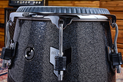 MEINL Percussion Artist Series Diego Galé Quinto 12 1/2" /REMO® Black Calfskin Skyndeep Heads - Midnight Star