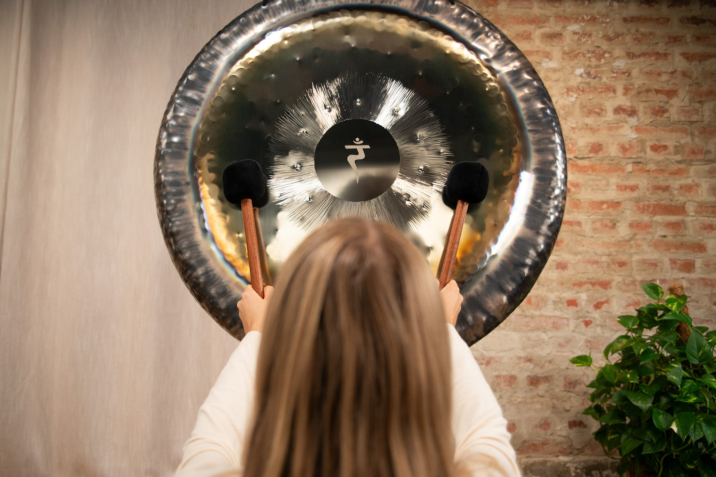 Meinl Sonic Energy Chakra Gong 36" - Solar Plexus Chakra/126,22 Hz/B1