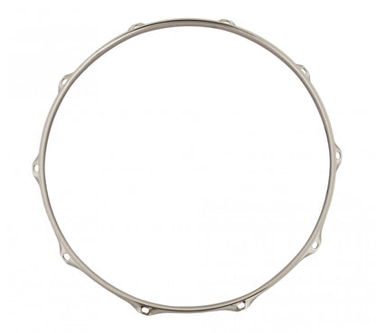 TAMA Brass Mighty Hoops 14" 10-Hole - Chrome Batter Side