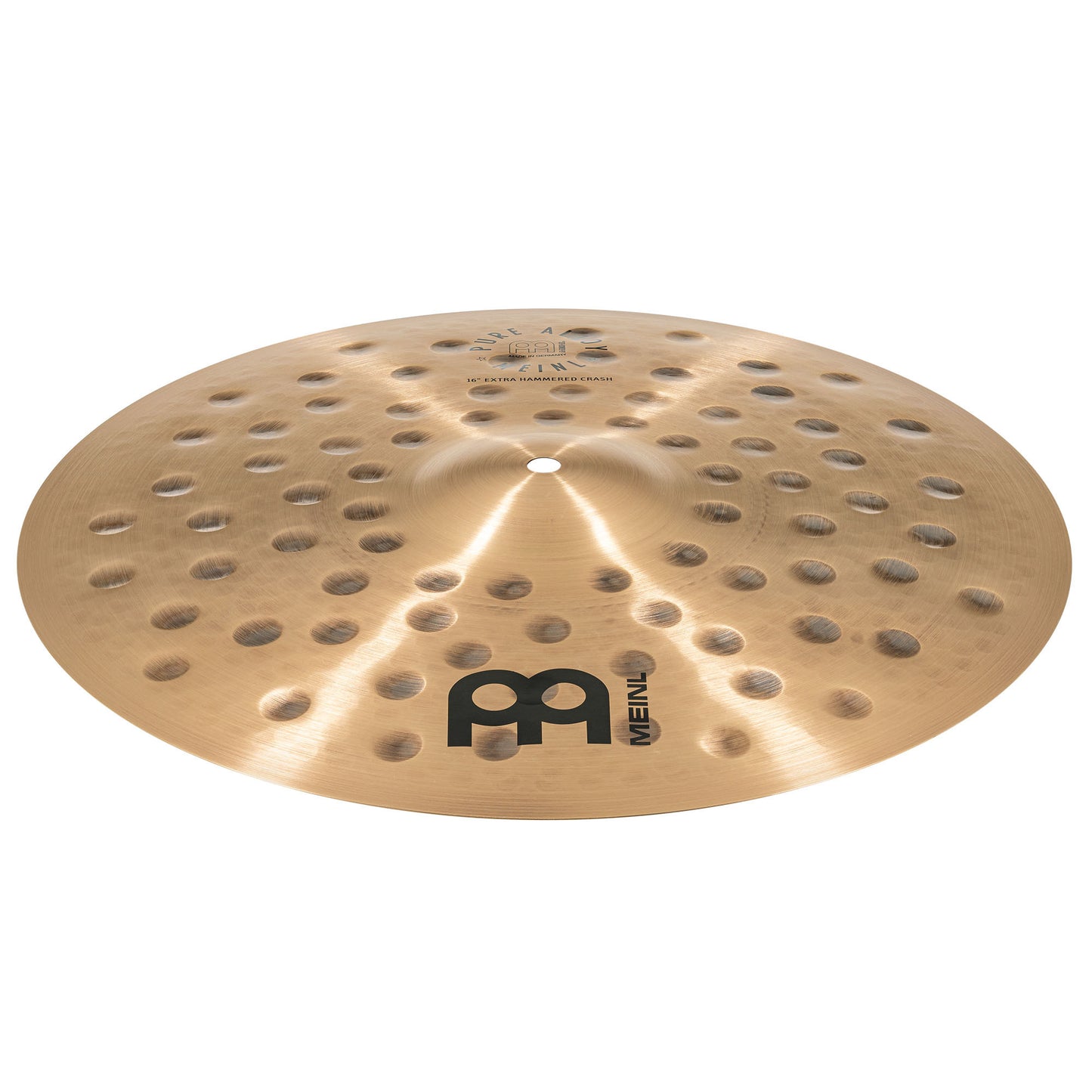MEINL Cymbals Pure Alloy Extra Hammered Crash - 16"