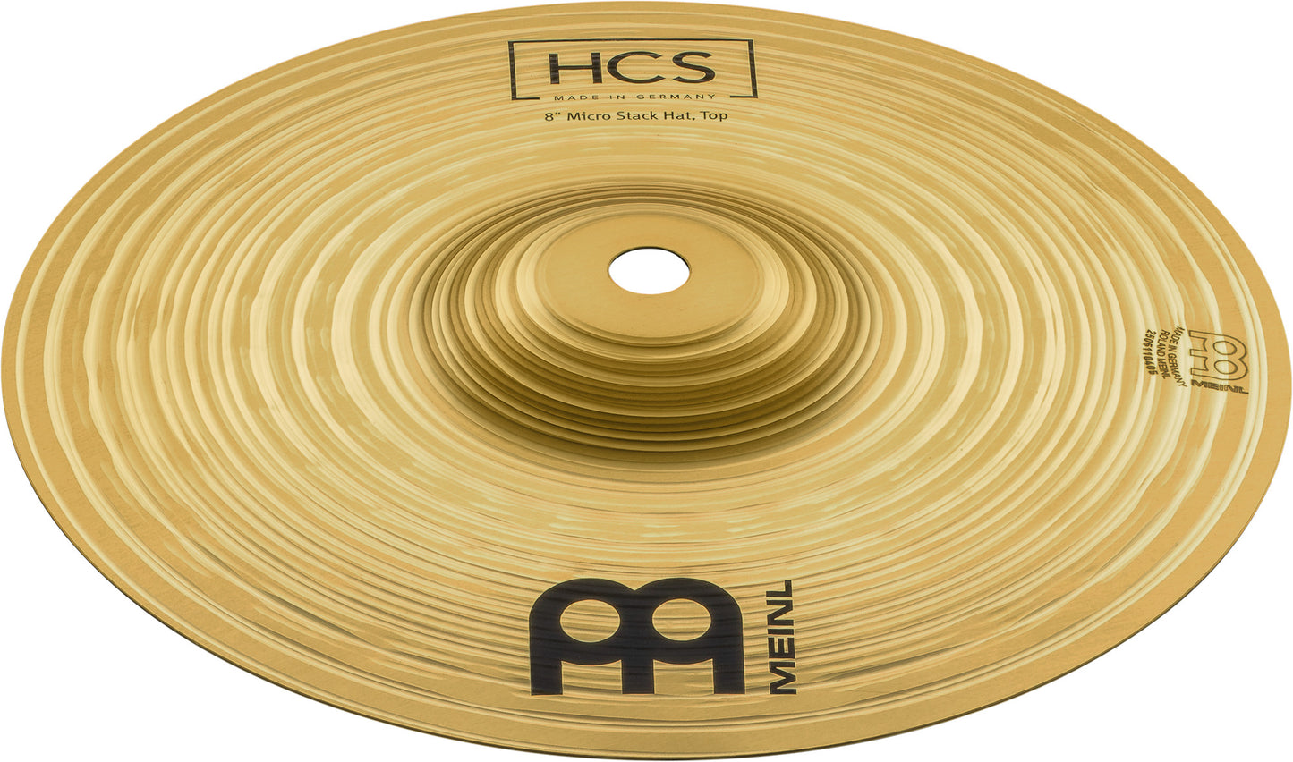 MEINL Cymbals HCS Micro Stack Hats - 8"