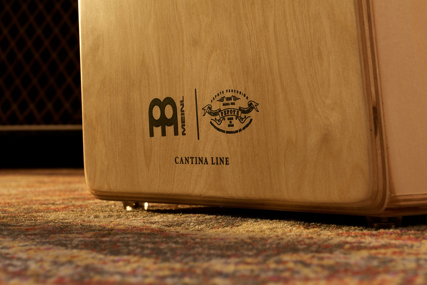 MEINL Percussion Artisan Edition Serie String Cajon Cantina Line - Walnut