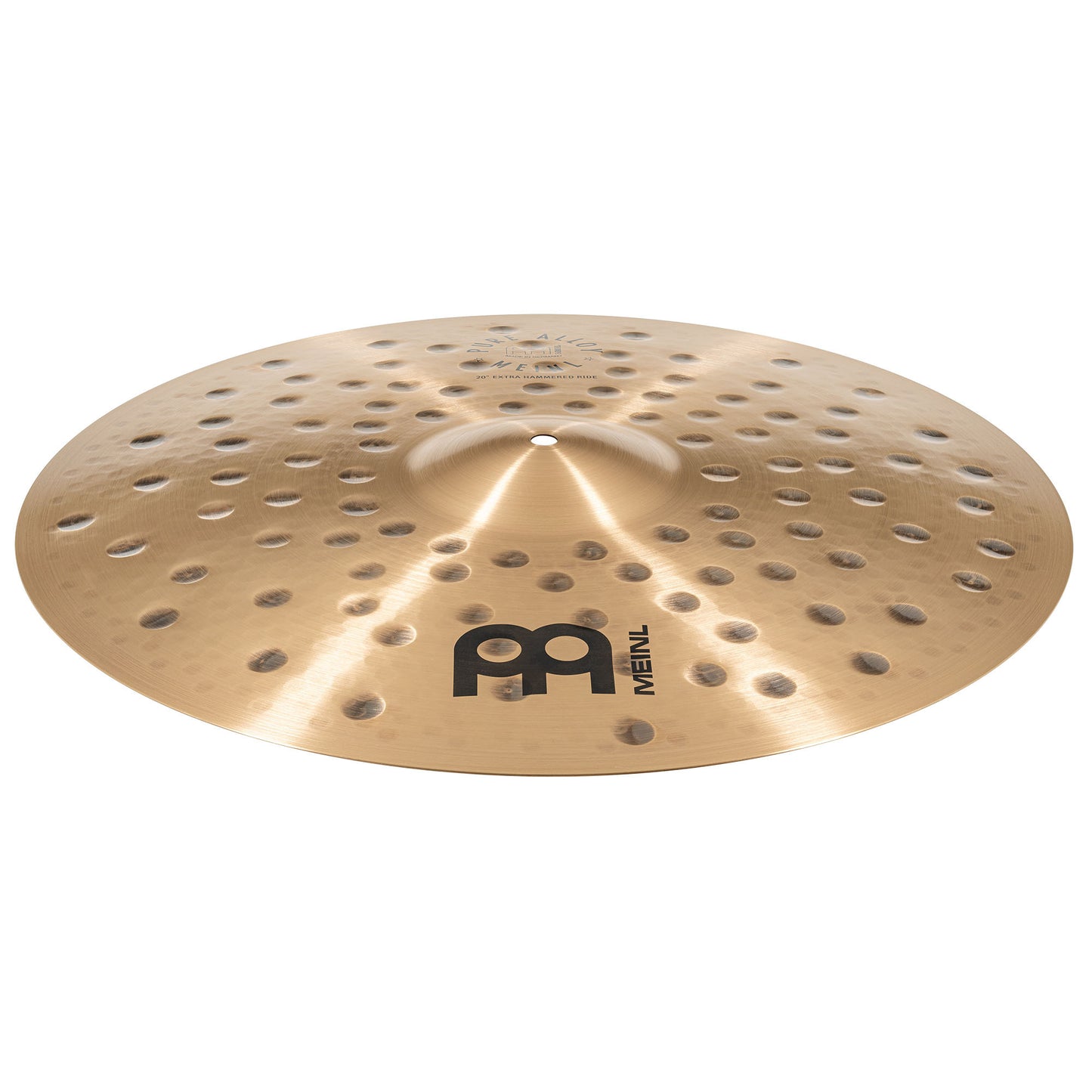 MEINL Cymbals Pure Alloy Extra Hammered Ride - 20"