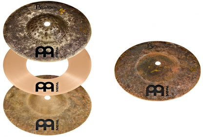 MEINL Cymbals Artist Concept Crasher Hats - Benny Greb - 8"/8"