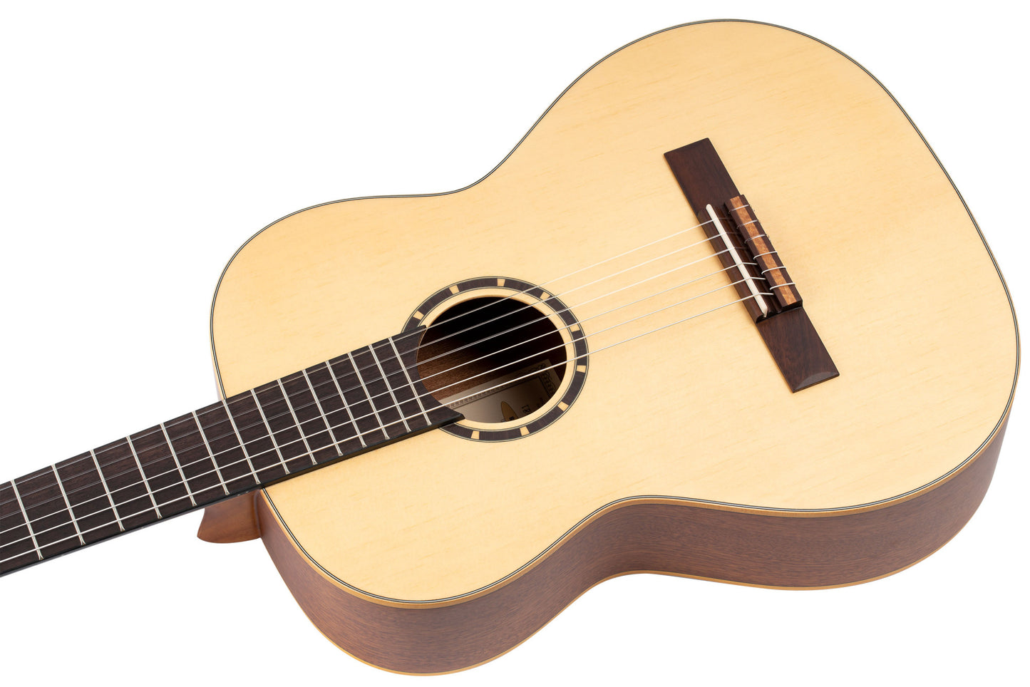 ORTEGA Family Series 7/8 Konzertgitarre 6 String - Mahagoni Natur + Bag