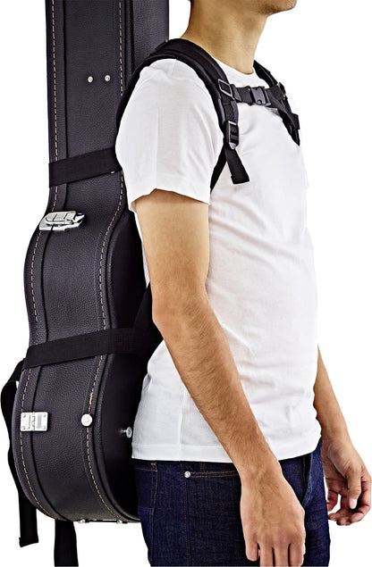 ORTEGA Back Pack Strap - Black Flat