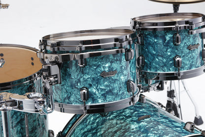 TAMA Starclassic Maple Duracover Wrap Rack Tom 8" x 6" - Turquoise Pearl/Black Nickel HW
