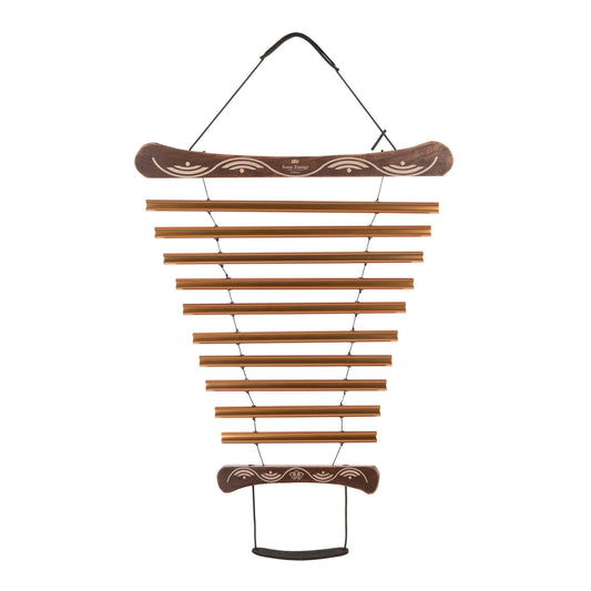 MEINL Sonic Energy Meditation Flow Chime 35"/88 cm -  440 Hz/10 Notes/D Major - Bronze