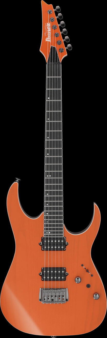 IBANEZ Prestige RGR E-Gitarre 6-String - Transparent Fluorescent Orange + Koffer
