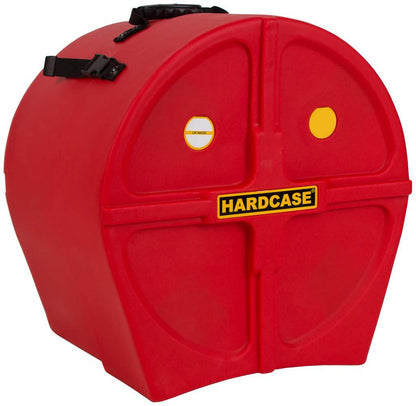 HARDCASE Floor Tom Case 18" - Red / Fully Lined
