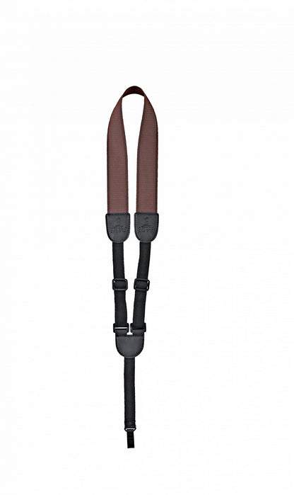 ORTEGA Nylon Ukulele Strap with Support Hook - Brown