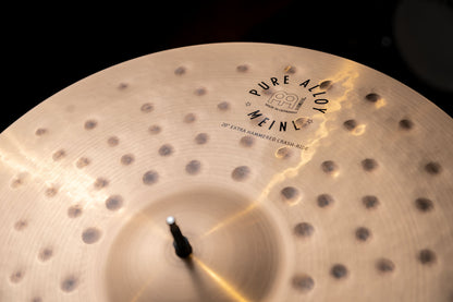 MEINL Cymbals Pure Alloy Extra Hammered Crash-Ride - 20"