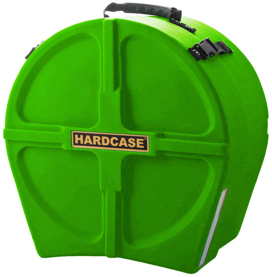 HARDCASE Floor Tom Case 14" - Light Green / komplett gepolstert