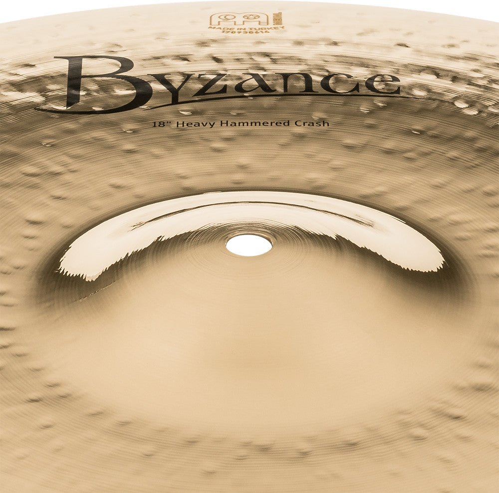 MEINL Cymbals Byzance Brilliant Heavy Hammered Crash - 18"