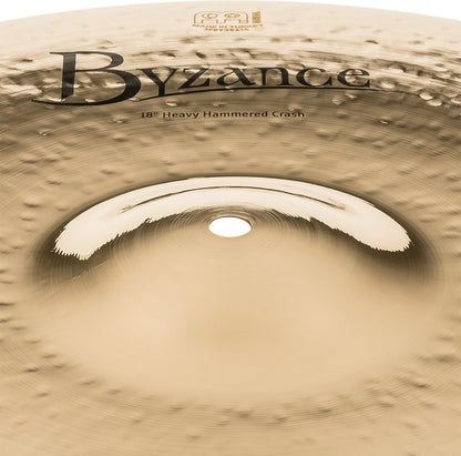 MEINL Cymbals Byzance Brilliant Heavy Hammered Crash - 18"