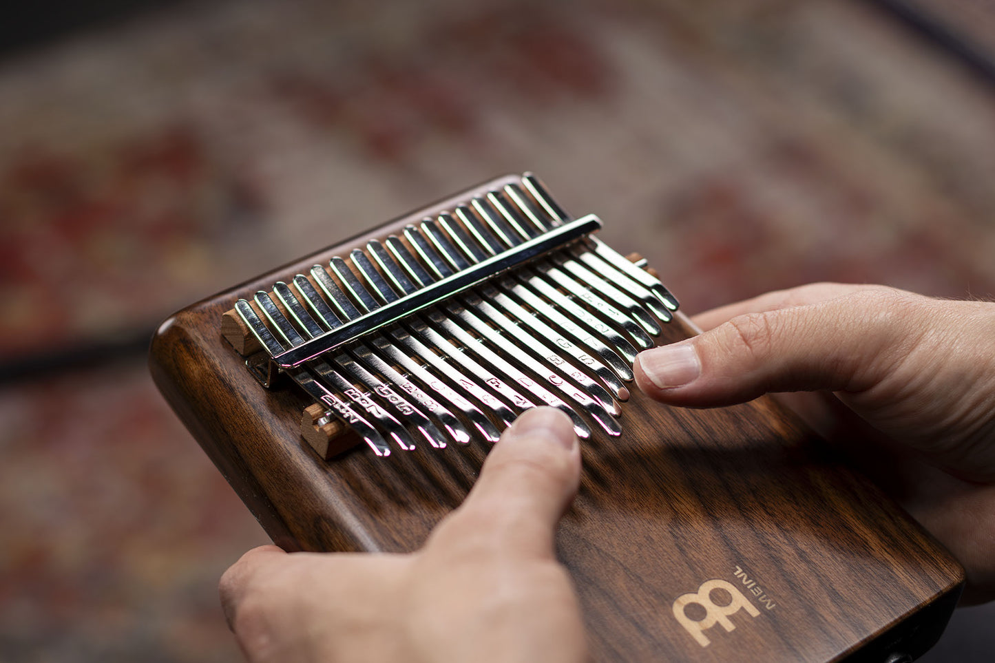 MEINL Percussion Solid Pickup Kalimba - American Walnut