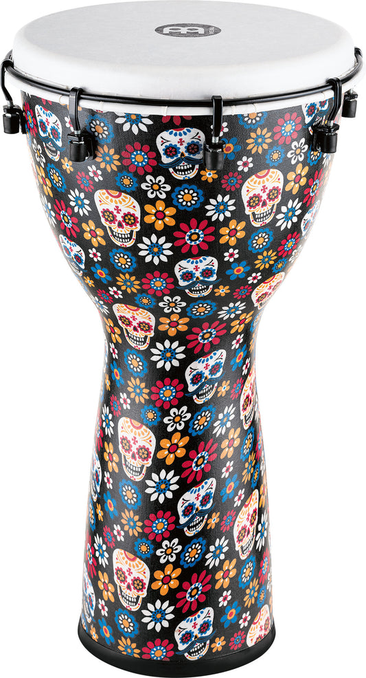 MEINL Percussion Alpine Series Djembe, Synthetic Head, Day Of The Dead - 12"