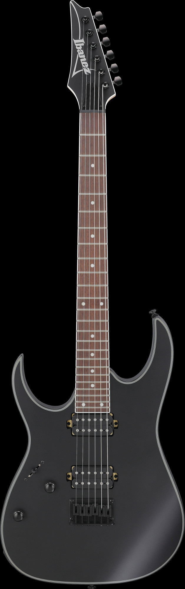 IBANEZ RG E-Gitarre 6-String Lefty - Black Flat