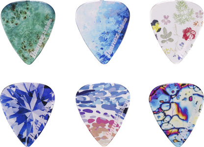 IBANEZ KALEIDO Series Picks - Copolyester Medium Heavy/ 6 pcs