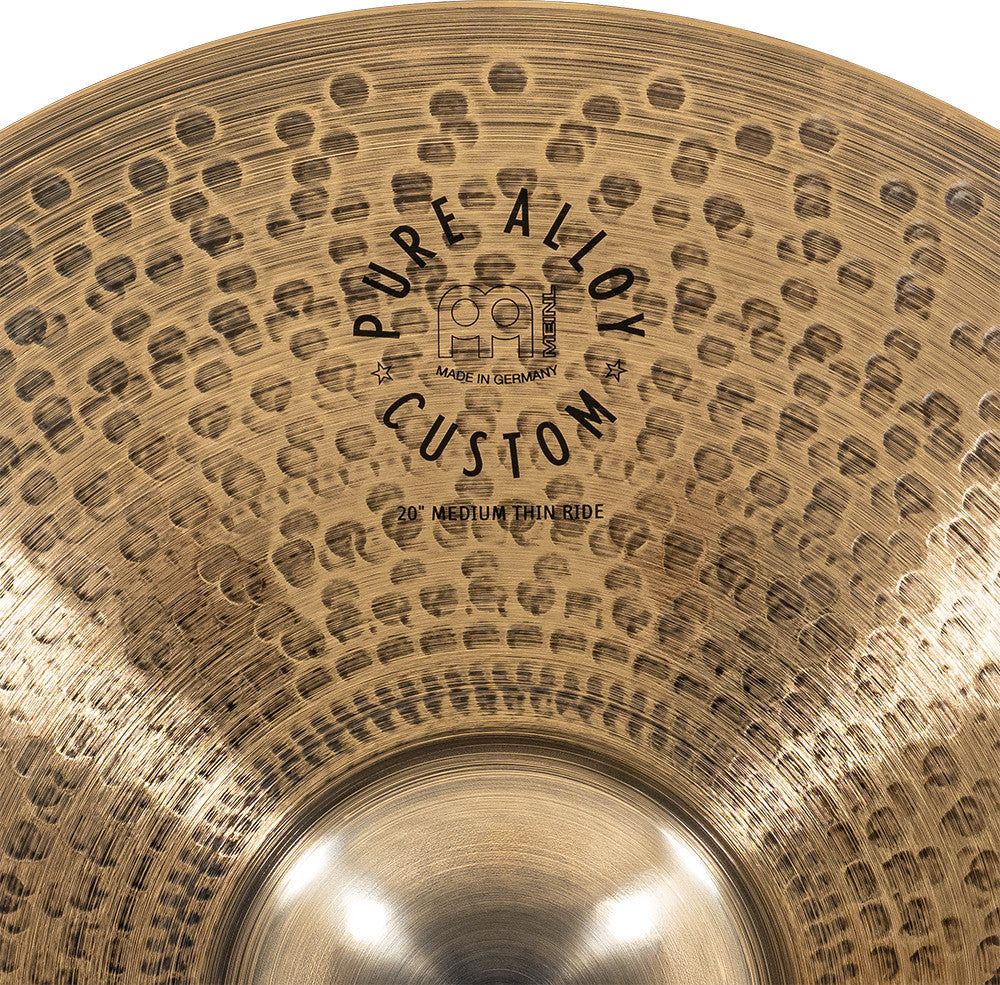 MEINL Cymbals Pure Alloy Custom Medium Thin Ride - 20"