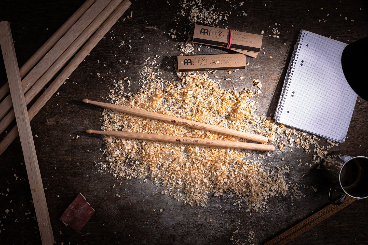 MEINL Stick & Brush - Standard Long 5B Drumstick