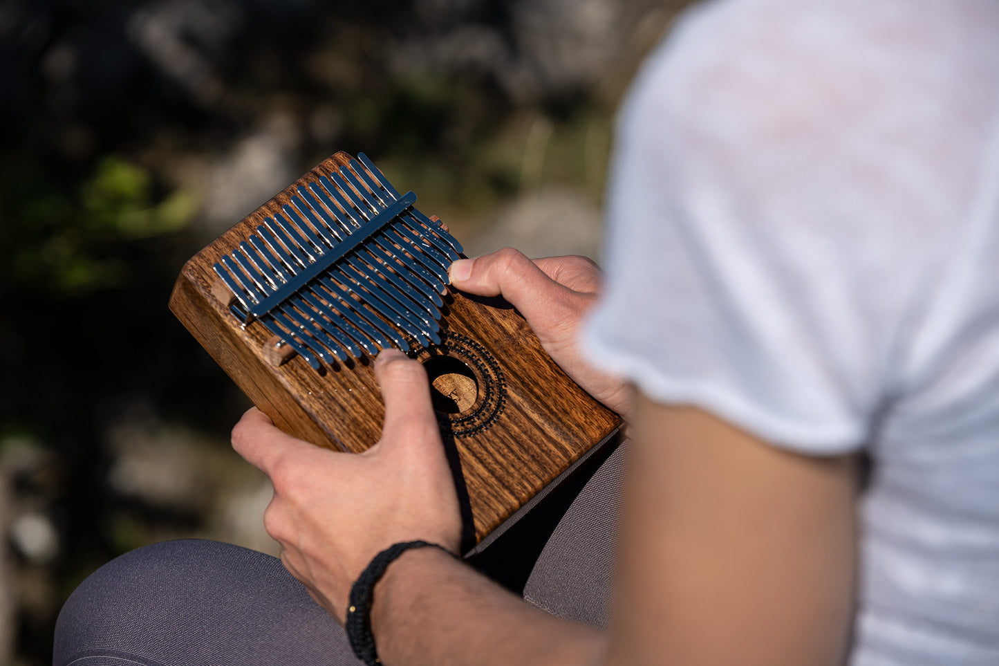 Meinl Sonic Energy Sound Hole Kalimba, 17 Töne, Akazie